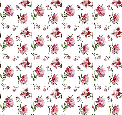 Rolgordijn verduisterend Roze bloem