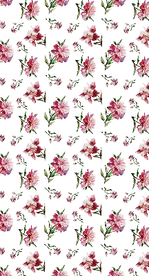 Rolgordijn verduisterend Roze bloem