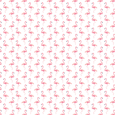 Rolgordijn verduisterend Flamingo's