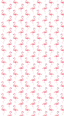 Rolgordijn verduisterend Flamingo's