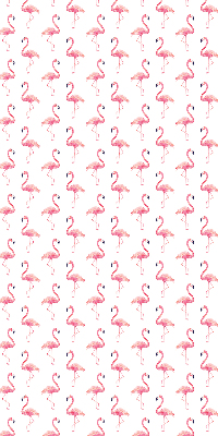 Rolgordijn verduisterend Flamingo's