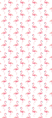 Rolgordijn verduisterend Flamingo's