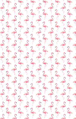 Rolgordijn verduisterend Flamingo's