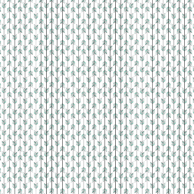 Rolgordijn voor het raam Kleine kleurrijke sparrenbomen