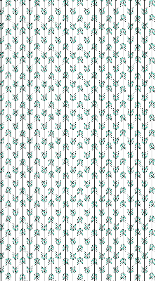 Rolgordijn voor het raam Kleine kleurrijke sparrenbomen