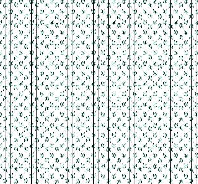 Rolgordijn voor het raam Kleine kleurrijke sparrenbomen