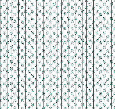 Rolgordijn voor het raam Kleine kleurrijke sparrenbomen