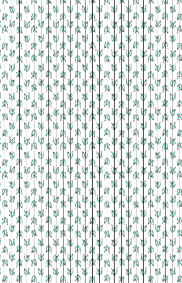 Rolgordijn voor het raam Kleine kleurrijke sparrenbomen