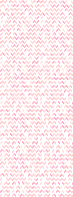 Rolgordijn verduisterend Roze pijlen omhoog en omlaag