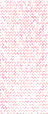 Rolgordijn verduisterend Roze pijlen omhoog en omlaag