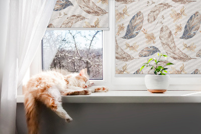 Rolgordijn verduisterend Bladeren