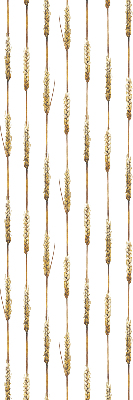 Rolgordijn voor het raam Graan