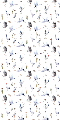 Rolgordijn voor het raam Reigers