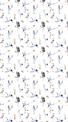 Rolgordijn voor het raam Reigers