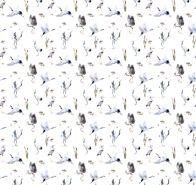 Rolgordijn voor het raam Reigers