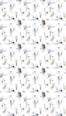 Rolgordijn voor het raam Reigers