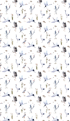 Rolgordijn voor het raam Reigers