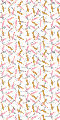 Rolgordijn verduisterend Kleurpotloden