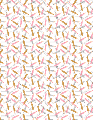 Rolgordijn verduisterend Kleurpotloden