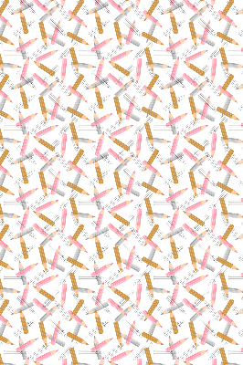 Rolgordijn verduisterend Kleurpotloden