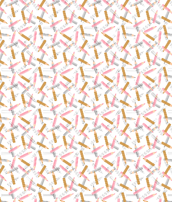 Rolgordijn verduisterend Kleurpotloden