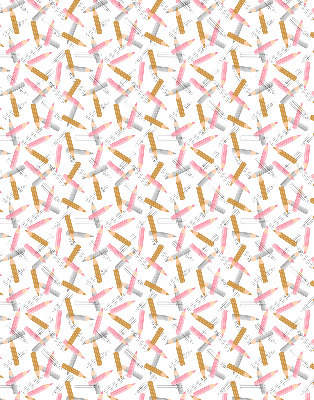 Rolgordijn verduisterend Kleurpotloden