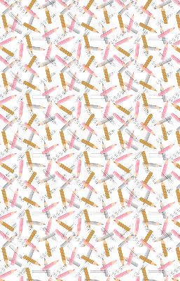 Rolgordijn verduisterend Kleurpotloden