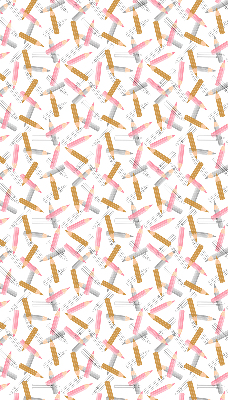 Rolgordijn verduisterend Kleurpotloden