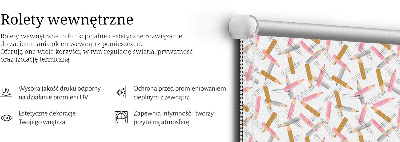 Rolgordijn verduisterend Kleurpotloden