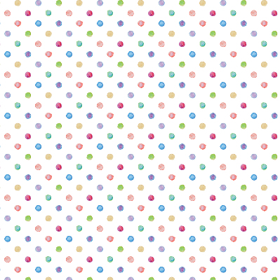 Rolgordijn voor het raam Kleurrijke stippen