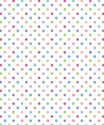 Rolgordijn voor het raam Kleurrijke stippen