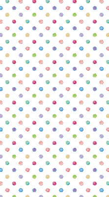 Rolgordijn voor het raam Kleurrijke stippen