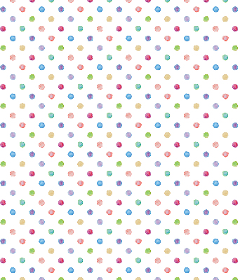 Rolgordijn voor het raam Kleurrijke stippen