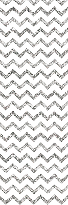 Rolgordijn voor het raam Grijze horizontale zigzaglijnen