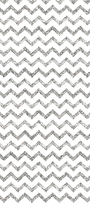 Rolgordijn voor het raam Grijze horizontale zigzaglijnen