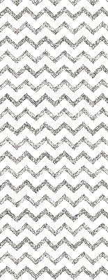 Rolgordijn voor het raam Grijze horizontale zigzaglijnen