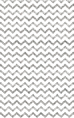 Rolgordijn voor het raam Grijze horizontale zigzaglijnen