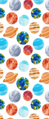 Rolgordijn verduisterend Planeten