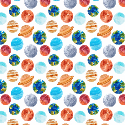 Rolgordijn verduisterend Planeten