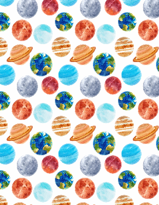 Rolgordijn verduisterend Planeten