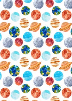 Rolgordijn verduisterend Planeten