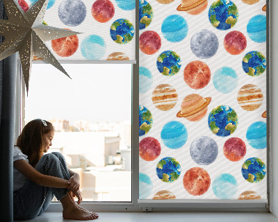 Rolgordijn verduisterend Planeten