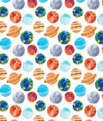 Rolgordijn verduisterend Planeten