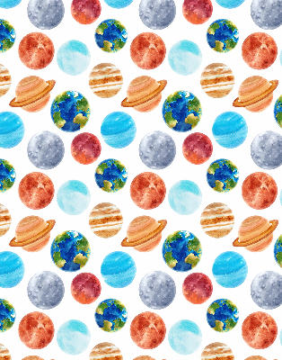 Rolgordijn verduisterend Planeten