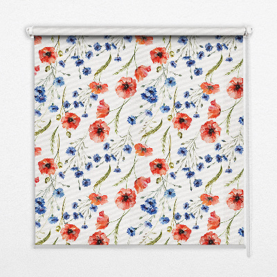 Rolgordijn verduisterend Papaver