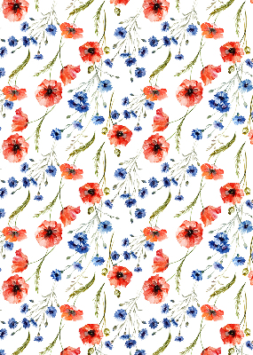 Rolgordijn verduisterend Papaver