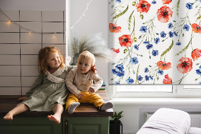 Rolgordijn verduisterend Papaver