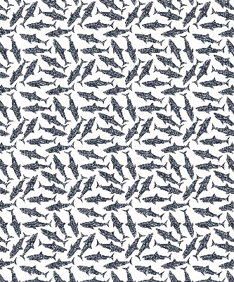 Rolgordijn voor het raam Haaien