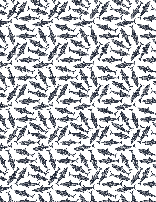 Rolgordijn voor het raam Haaien