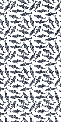 Rolgordijn voor het raam Haaien